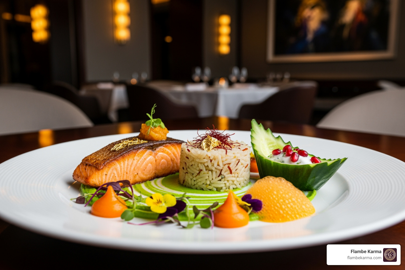 Gourmet Indian cuisine