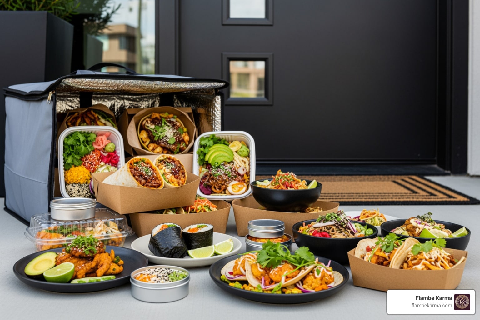 Doorstep Delights: The Best Fusion Food Delivery Services