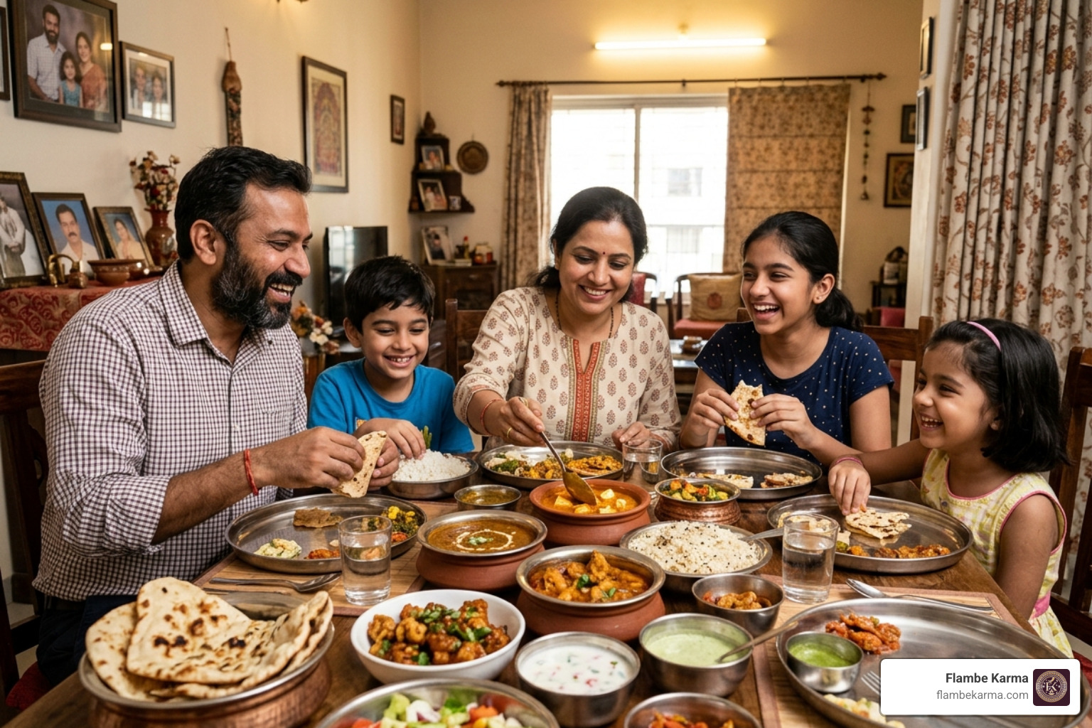 indian family meals