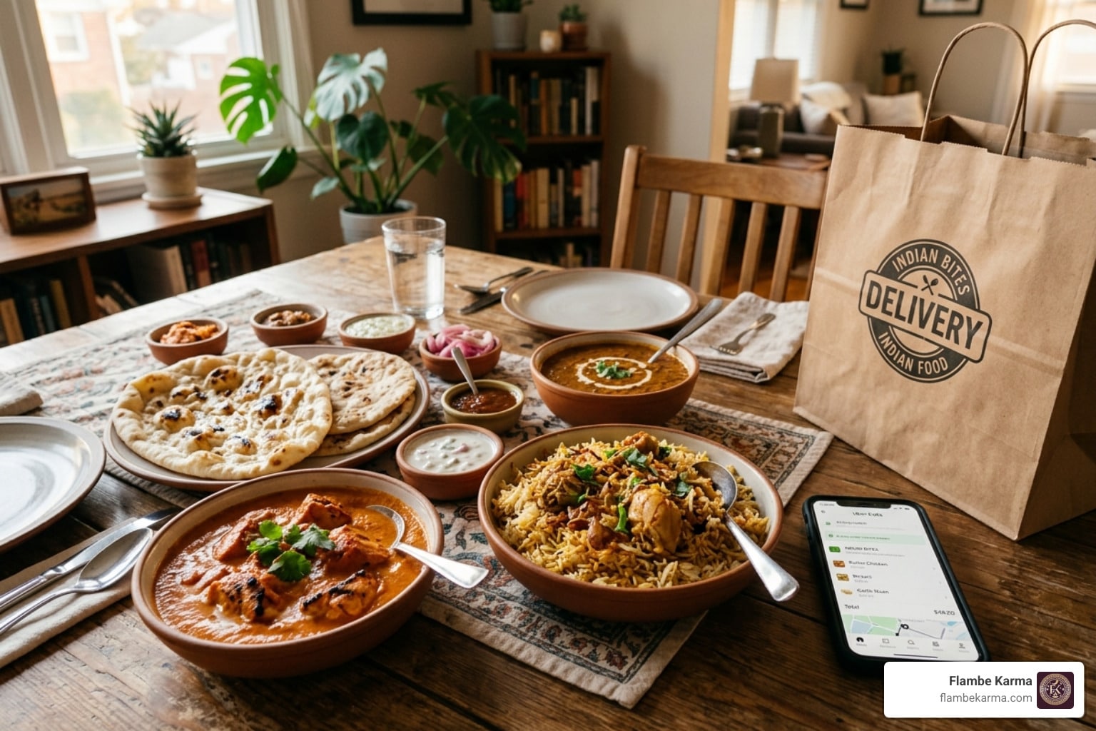 indian restaurant near me free delivery