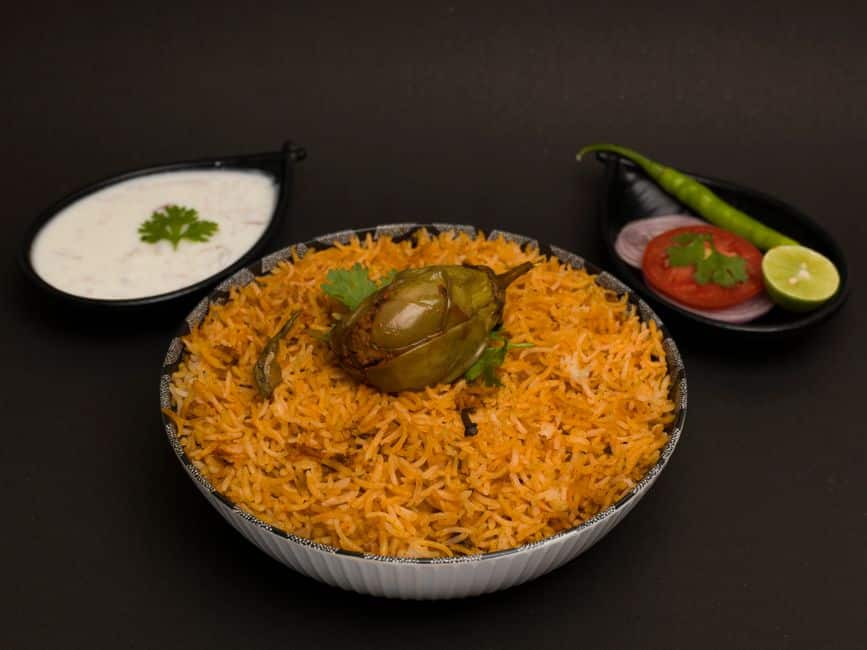 hyderabadi boneless chicken biryani